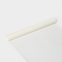Пергамент силиконизированный доляна, 28 см×25 м, белый, жиростойкий Доляна