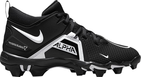 Бутсы Nike Alpha Menace 3 Shark Wide GS 'Black White', черный