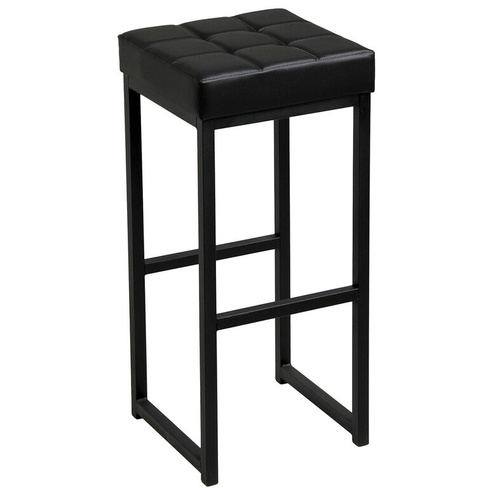 Табурет барный лофт-2 без спинки, черный/черный Клик Мебель