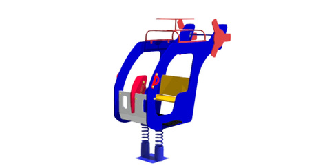 Качалка на пружине ИО.05.3.10 Вертолёт 3