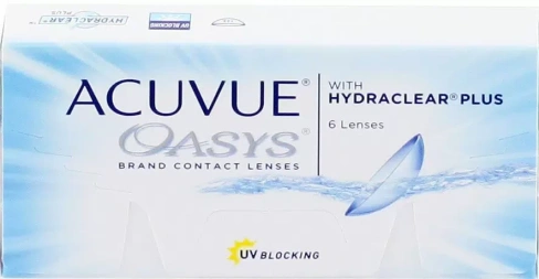 Контактные линзы ACUVUE OASYS with HYDRACLEAR Plus 6 шт