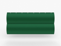 Сайдинг Бревно 0.47-0.50 мм RAL 6029 Зеленая мята СТАН