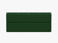 Сайдинг Софит перфорированный 0.47-0.50 мм RAL 6002 Зеленый лист СТАН