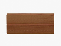 Сайдинг софит перфорированный покрытие 3D свет Дерево Россия 0.45-0.5 мм СТАН