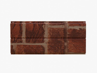 Сайдинг софит перфорированный покрытие древний кирпич Россия 0.45-0.5 мм СТАН