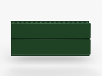 Сайдинг «Софит» с перфорацией замка 0.47-0.50 мм RAL 6002 Зеленый лист СТАН
