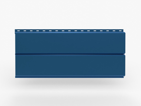 Сайдинг «Софит» с перфорацией замка Premium 0.47-0.5 мм RAL 5015 Небесно-синий СТАН