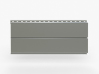 Сайдинг «Софит» с перфорацией замка Premium 0.47-0.5 мм RAL 7047 Телегрей 4 СТАН