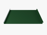 Фальцевая кровля Панель без ребер жесткости 0.47-0.50 мм RAL 6002 Зеленый лист СТАН