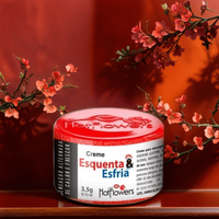 Крем Esquenta&Esfria с охлаждающе-разогревающим эффектом для наружного применения Hot Flowers