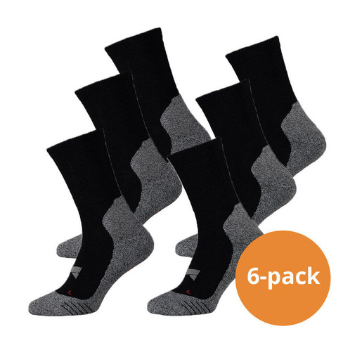Комплект походных носков Xtreme Sockswear, 6 шт, разноцветный/черный