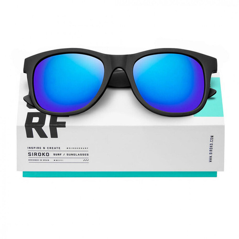 Оригинальные солнцезащитные очки Биарриц SIROKO, черный / синий