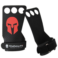 Углеродные трехпальцевые рукоятки для кросс-тренинга | Несколько размеров GLADIATORFIT, красочный