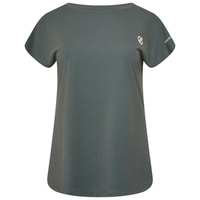 Женская футболка для фитнеса с коротким рукавом Breeze By - синий DARE 2B, серо-голубой