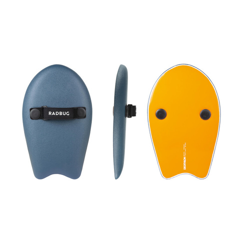 Handboard Handplane Bodysurf 100 розовый RADBUG, неоновый пастельно-розовый