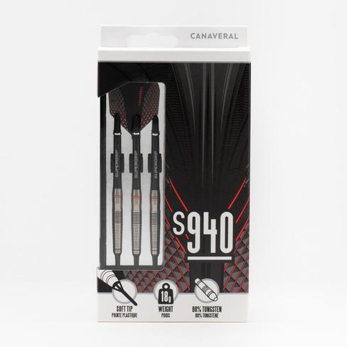 Darts S940 Softdart 3 стрелы пластиковые наконечники CANAVERAL