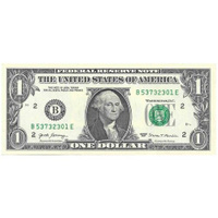 Подлинная банкнота 1 доллар США. Купюра в состоянии аUNC (без обращения) Mon loisir