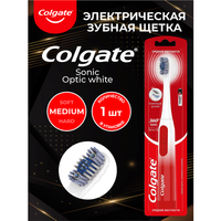 Зубная щетка COLGATE 360 SONIC OPTIC WHITE средняя (58303 (8718951405059)) Colgate