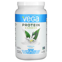 Vega, белок и зелень, ваниль, 760 г (26,8 унции)