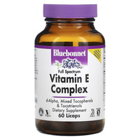 Bluebonnet Nutrition Комплекс витамина Е, 60 капсул