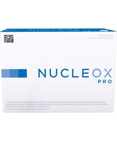 Nucleox Pro добавка для мужской фертильности, 60 шт.