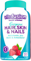 Мультивитамины Vitafusion для великолепных волос, кожи и ногтей, 135 жевательных таблеток