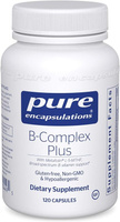 Комплекс витаминов группы B Pure Encapsulations, 120 капсул