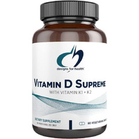 Витамин D3 Designs for health 5000 МЕ с 2000 мкг витамина К, 60 капсул