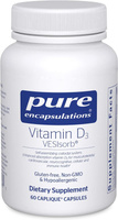 Витамин Pure Encapsulations D3, 60 капсул