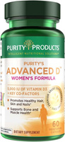 Purity Products Усовершенствованная женская формула витамина D от Dr. Cannell, 60 вегетарианских капсул