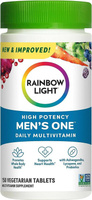 Мультивитамины для мужчин Rainbow Light High Potency Immune Support Non-GMO Vegetarian, 150 таблеток