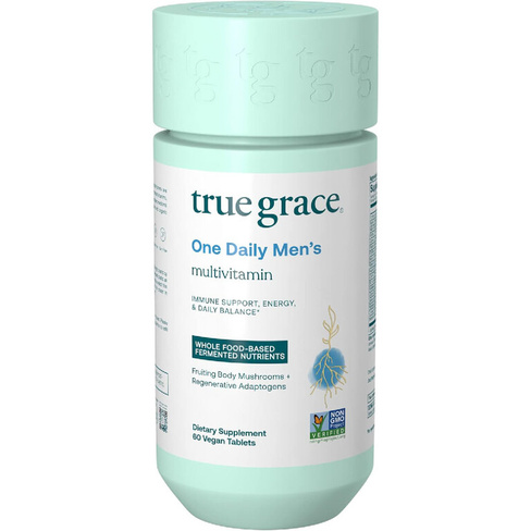 Витаминно-минеральный комплекс True Grace One Daily Men’s Multivitamin Fermented Minerals, 60 шт.
