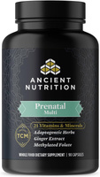Пренатальные мультивитамины для женщин Ancient Nutrition Supports Pregnancy And Fertility Health, 90 капсул
