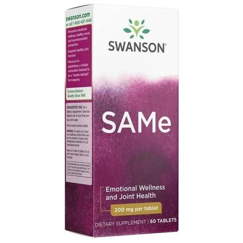 Swanson, Тот же 200 мг, 60 таблеток Inna marka