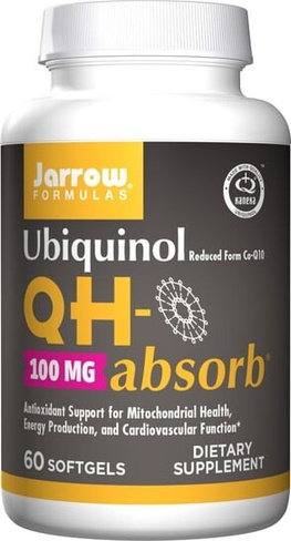 Jarrow Formulas, Убихинол Qh-Absorb 100 мг, 60 г.