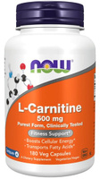 Now Foods, L-карнитин 500 мг, 180 капсул. Inna marka