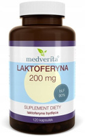 Medverita, ФОРТЕ лактоферрин говядины 200 мг, 120 капс.