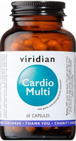 Viridian, Cardio Multi, витамины и минералы, 60 капсул.