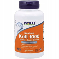Now Foods, Neptune Krill Oil (Масло криля) 1000 мг 60 капсул