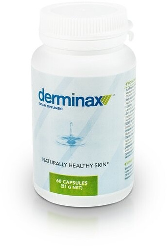 Derminax, Шрамы от прыщей, гладкая кожа, 60 капсул. MedicaLine