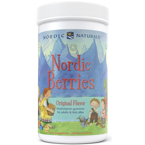Мультивитаминные желе Nordic Naturals, для детей и взрослых, 200 желе с натуральным вкусом