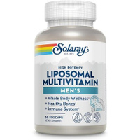SOLARAY Липосомальный мультивитамин для мужчин Улучшенное усвоение Иммунная энергия и поддержка костей 30 порций 60 раст