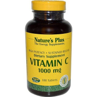 Nature's Plus Витамин С 1000 мг Эскарам 180 таблеток Natures Plus