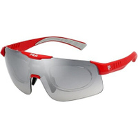 Мужские солнцезащитные очки Fila 99см, полностью красные матовые