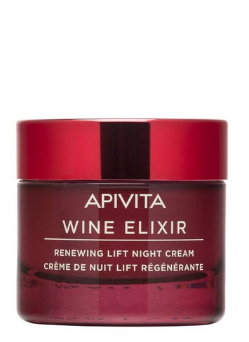 Apivita Wine Elixir крем для лица на ночь, 50 ml