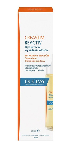 Ducray Creastim Reactiv лосьон для волос, 60 ml