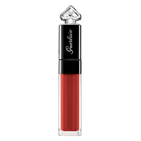 Жидкая помада для губ Guerlain La Petite Robe Noire Lip Colour'Ink, красный