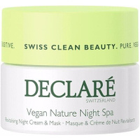 Ночной крем для чувствительной кожи Vegan Nature, 50 мл, Declare