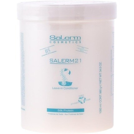 Salerm 21 Несмываемый кондиционер с протеинами шелка, 1000 мл, Salerm Cosmetics