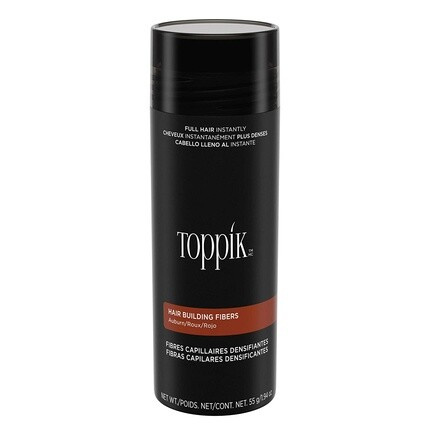 Волокна для наращивания волос Темно-рыжие 55G, Toppik